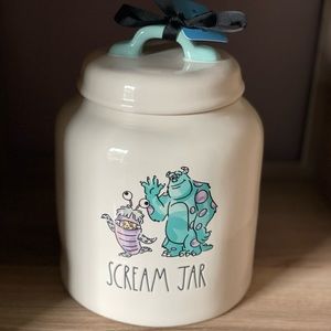 RAE DUNN DISNEYS MONSTERS INC “SCREAM JAR”